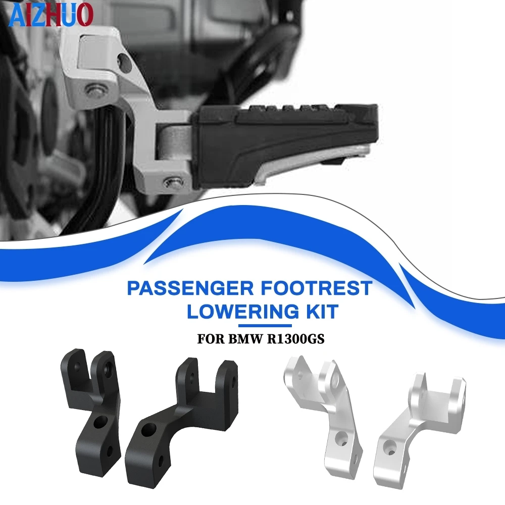

For BMW R 1300GS R 1300GS 2024 2025 2026 Accessories Passenger Footrest Lowering Relocation Rider Foot Pegs Footpeg Lowering Kit