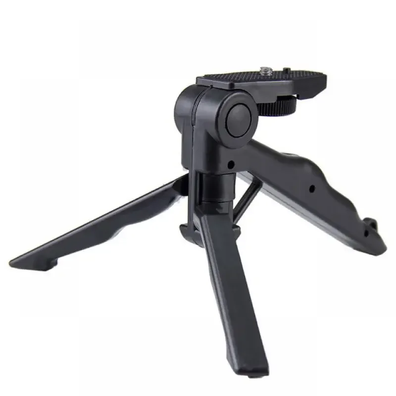 Phone Holder Mini Handheld Grip Stabilizer Selfie Tripod Portable Tabletop Camera Phone Tripod Universal IPhone Samsung Gopro