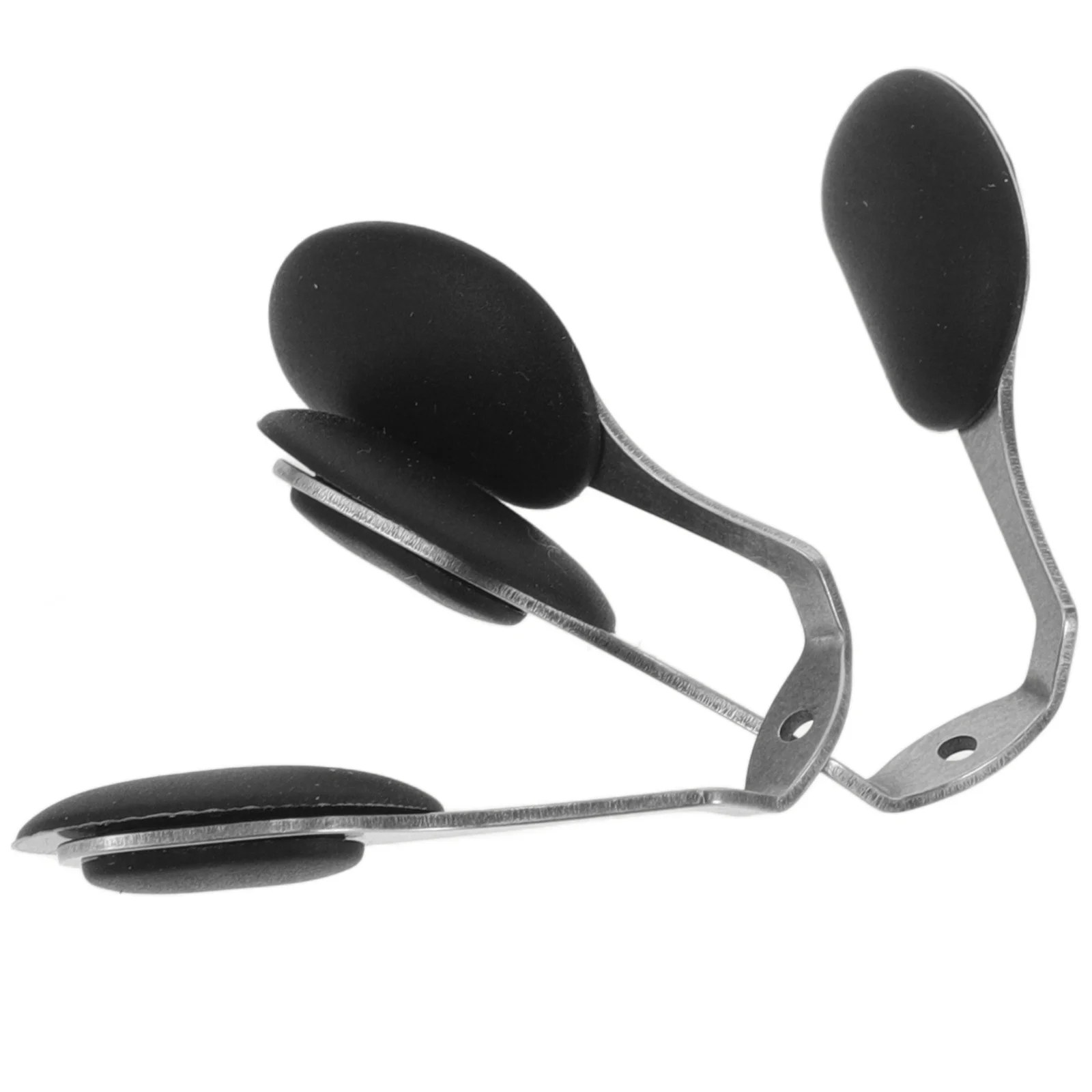 2 دعامات وسادة أنف مدمجة برغي في سيليكون ناعم مضاد للانزلاق قطع أنف للنظارات بديلة لإطار نظارات النظارات الشمسية