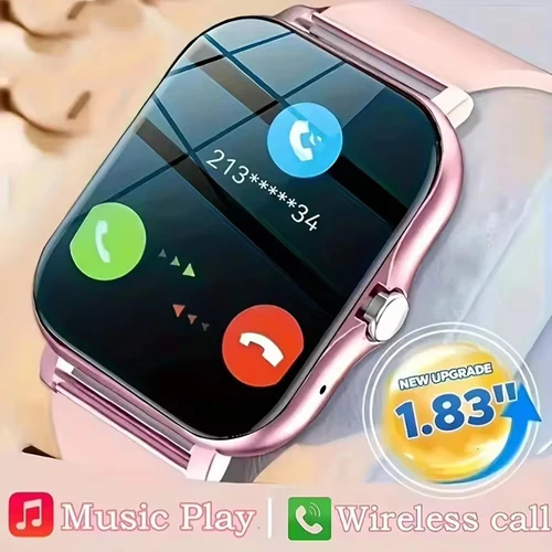 2025 nuevo reloj inteligente Bluetooth llamada música ritmo cardíaco presión arterial Monitor Smartwatch para mujeres hombres regalos de vacaciones