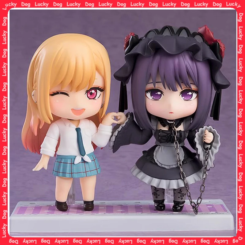 

My Dress Up Darling 10cm Kitagawa Marin Figure Q Version 1935# Movable Face Changing Doll Anime Kawaii Model Toys Gifts