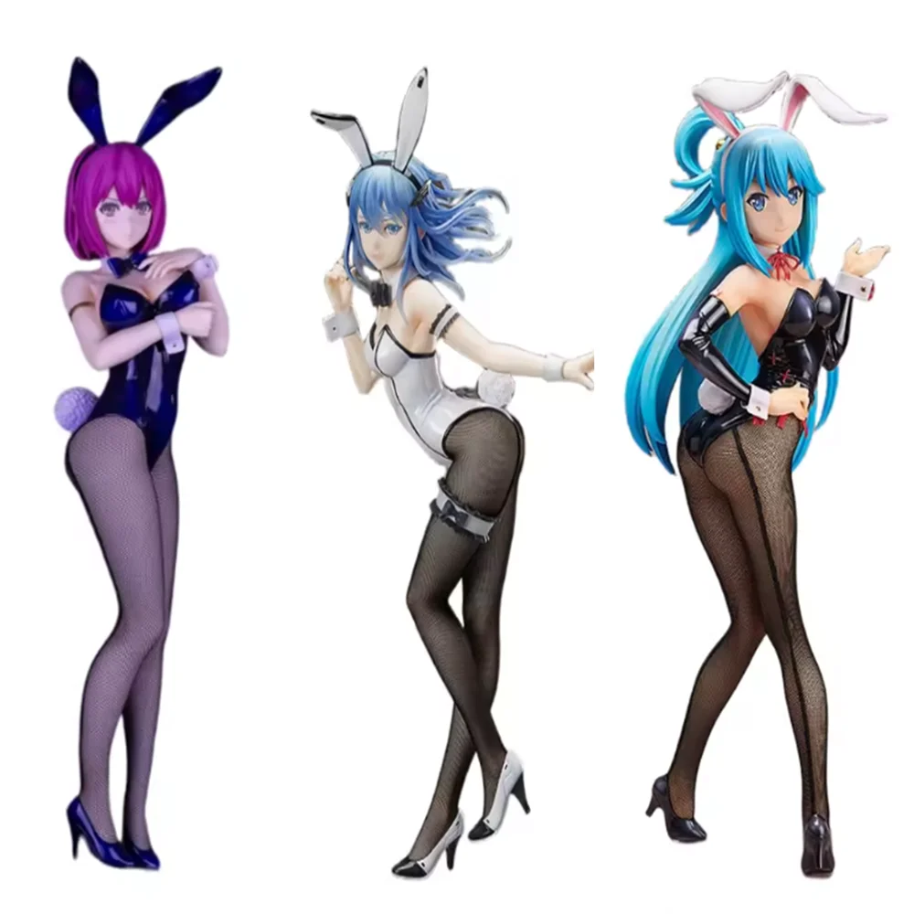

Lacia KonoSuba 2 Aqua Bunny Girl Sexy Anime Figure FREEing B-STYLE Shokugeki no Soma Erina Nakiri Action Figure Model Toy