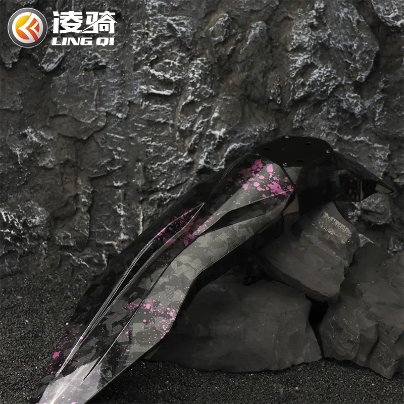 

LINGQI Electric Dirt Bike Front Fender Mudguard Motorcycle Plastic Fairing Kit Body Cover for TALARIA Sting Light Bee X S