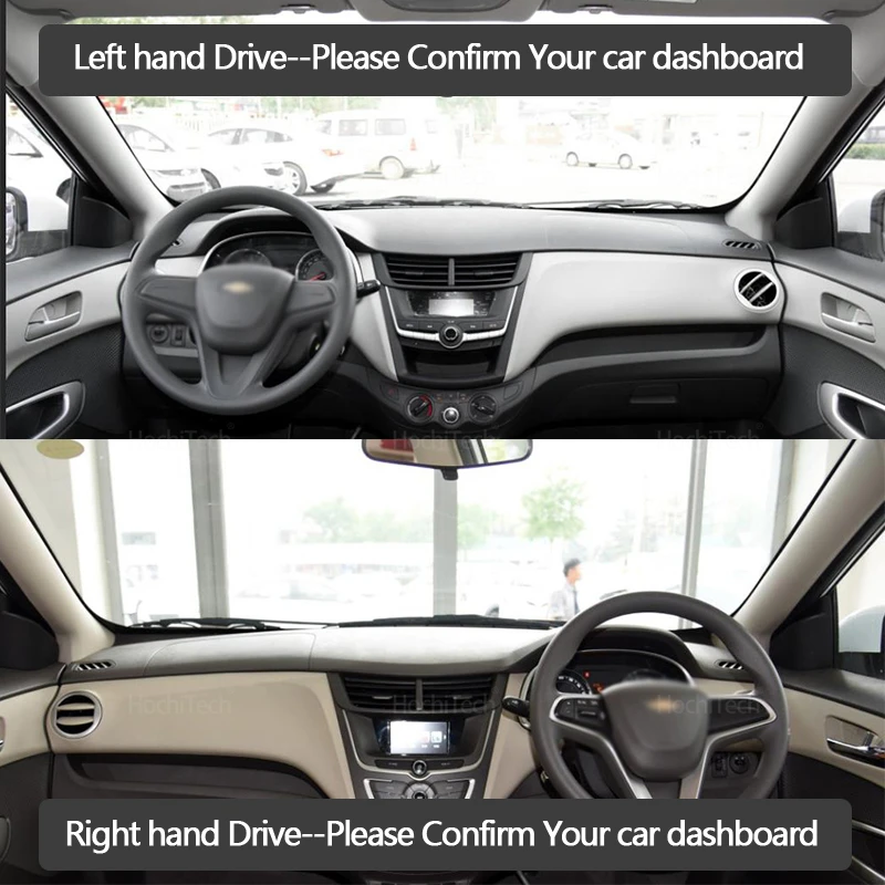 For Chevrolet Sail 2015 2016 2017 2018 2019 Sail 3 High Quality Dashboard Mat Dashmat Cover Pad Sunshade Carpet Accessories