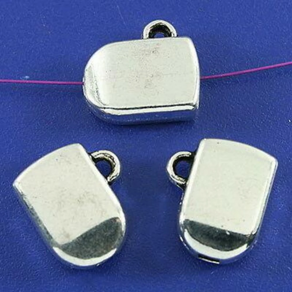 10PCS 15.5x13.8x5.8mm hole:1.6mm loop:2.5mm Alloy Charm bail/connector h3012