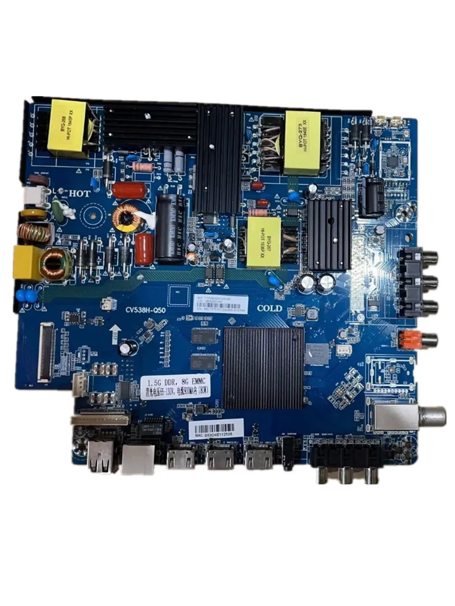 CV538H-Q50    4k WiFi smart TV motherboard 1.5G+8g Multiple specifications, check photos
