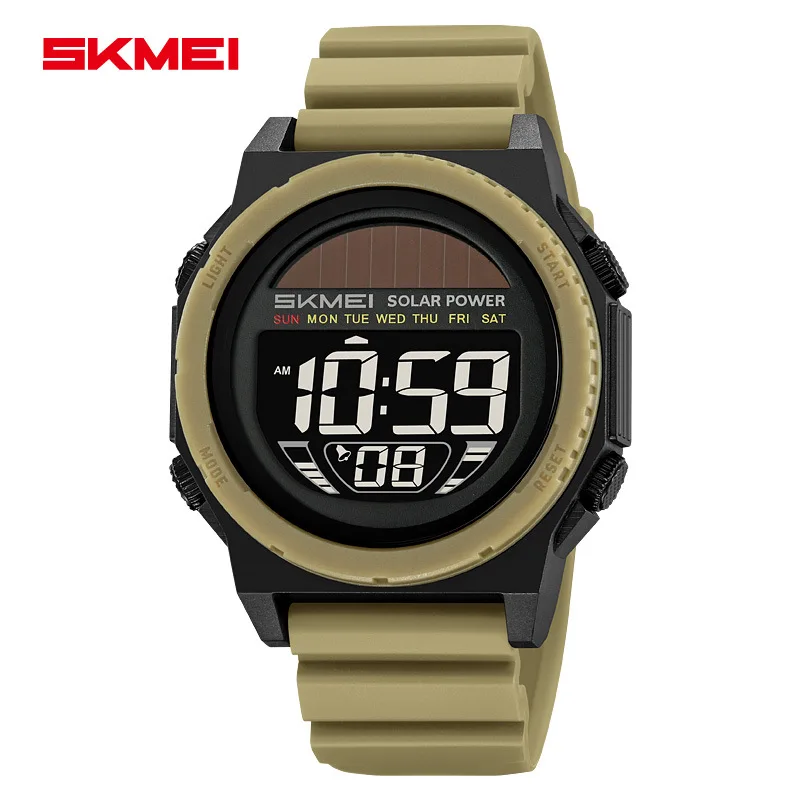 Skmei New Solar Men's Watch Multifunctional Waterproof Electronic Watch Outdoor Electronic Sports Watch