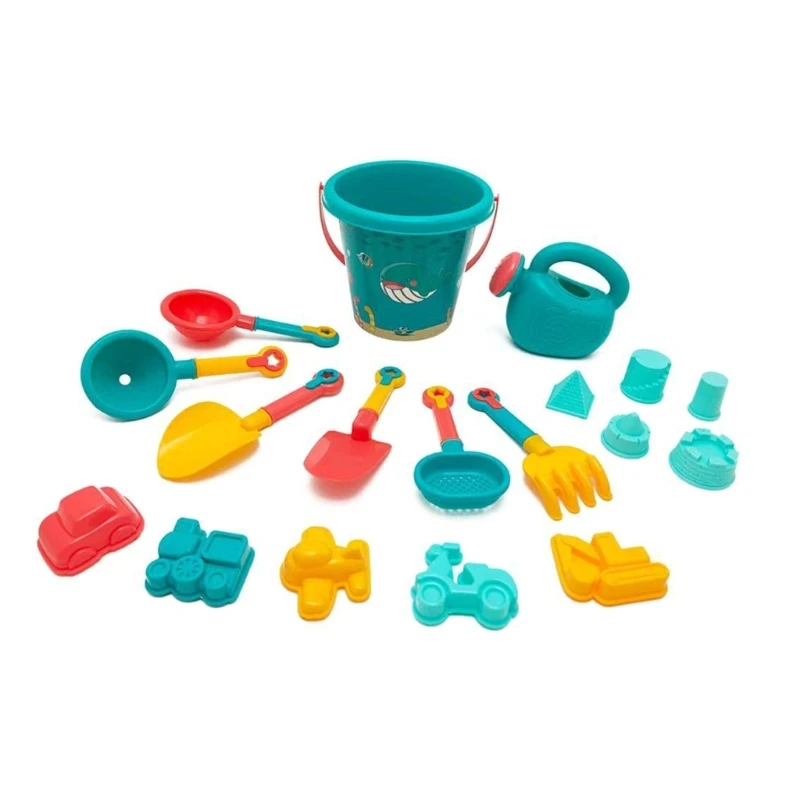 Portable Baby Sand Gadgets Set Toy Colorful Bucket for Infants Baby Supplies