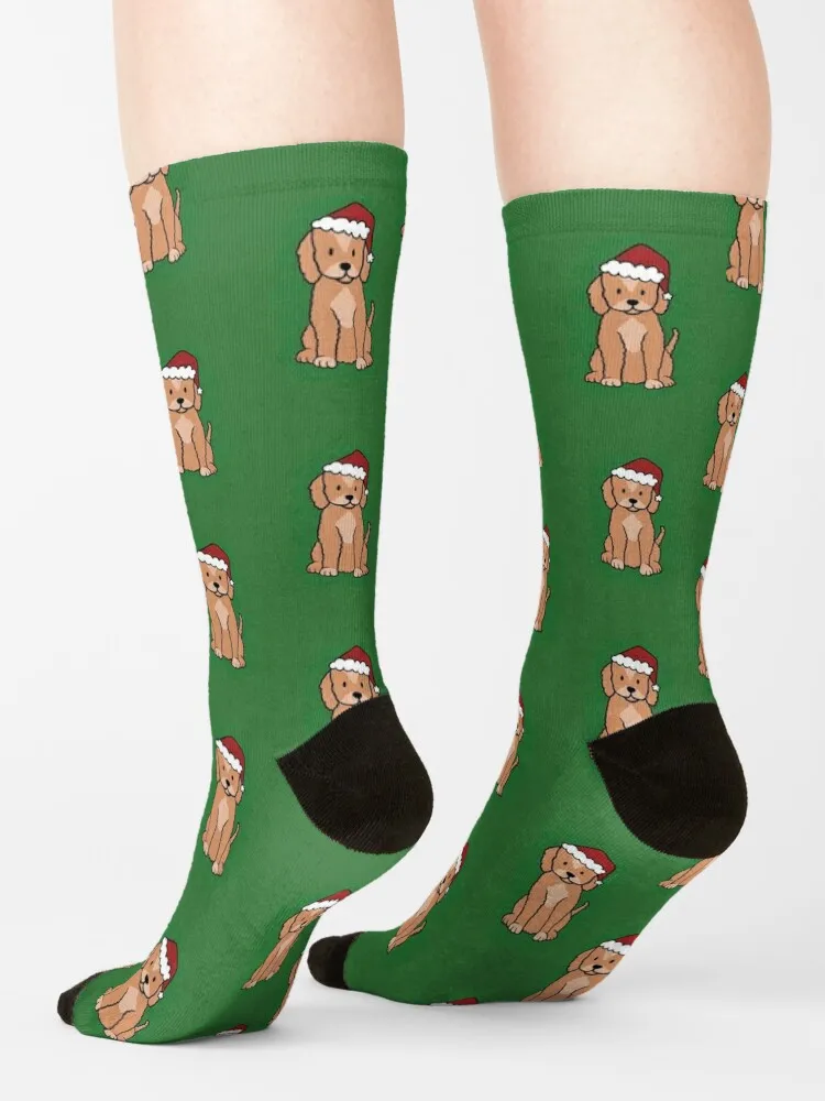 Calcetines de Navidad Cavapoo / Cockapoo para hombre y mujer, medias deportivas geniales