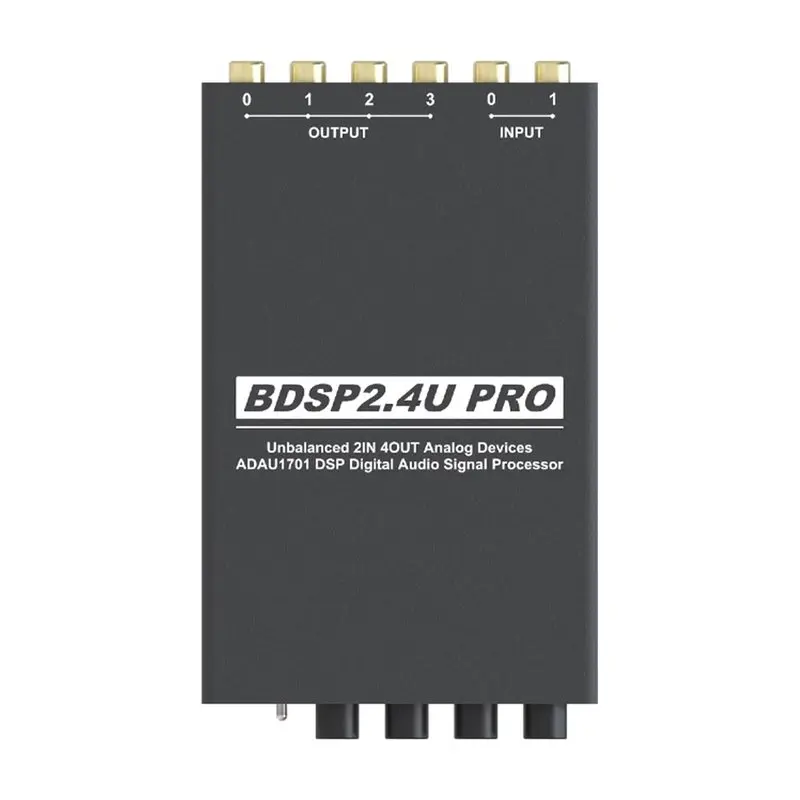 Hot Selling-BDSP2.4U Pro Digital Crossover 2-In 4-Out DSP Preamp ADAU1701 ADC DAC 2-Way Hi-Fi Audio,BDSP2.4U Pro Digital