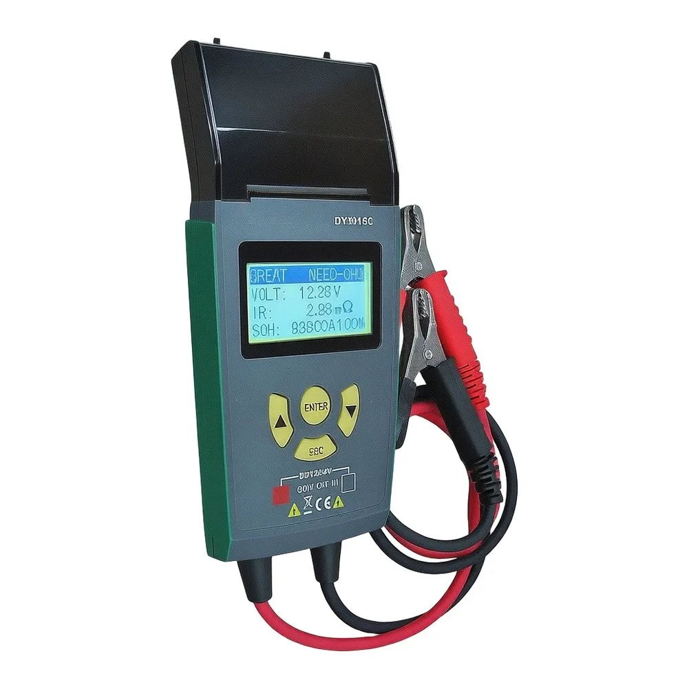 DY3015C Onboard For Battery Tester for Cars Trucks Boats Compatible with Flooded Gel Deep Cycle For Battery Types