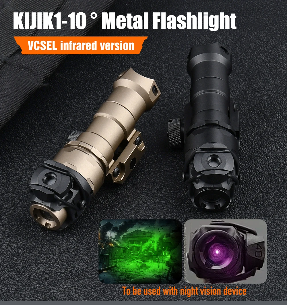 WADSN Einstellbares IR-Licht KIJI K10 Aluminium CNC IR-Beleuchtungs-Suchscheinwerfer LED/IR-Beleuchtung Outdoor-Taschenlampe – Detail 1