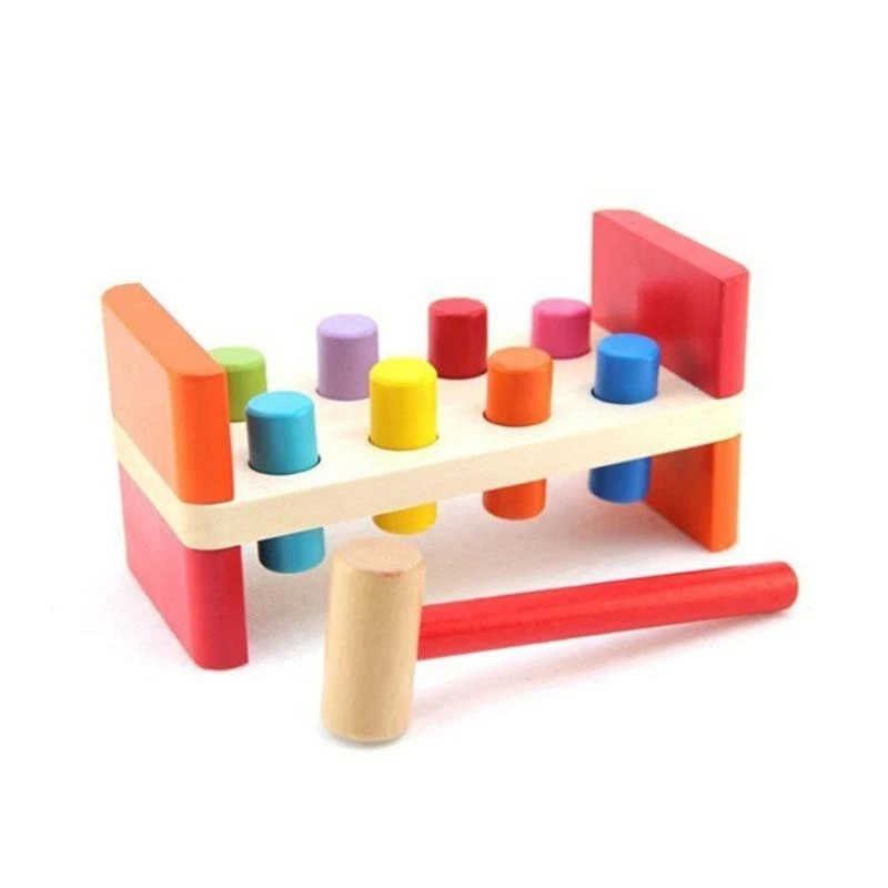 Puzzle colorato in legno per bambini 3-5 anni, ragazzi e ragazze in età prescolare, 15UB