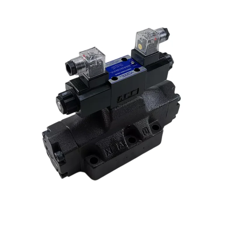 YUKEN DSHG DSHG-06-3C12-T-RA-D24-53181 DSHG-06-3C60-T DSHG-04-3C60-T Solenoid Pilot Operated Directional Control Valve