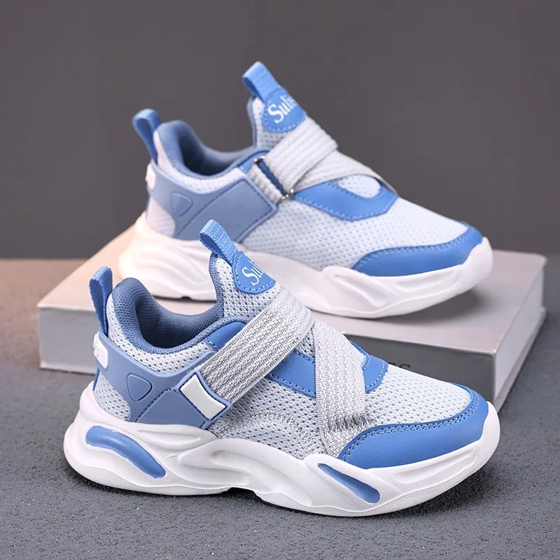 

New style sports shoes mesh surface casual running shoes soft-soled children's shoes kids sneakers