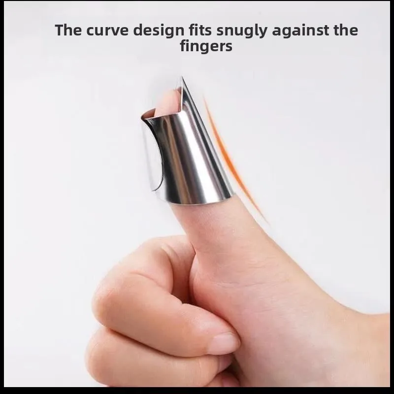 

Finger Protect Cover Iron Nail Cover Pepper Piing Tool False Nail Set ell Peeling Hand Protection Accories Large Thumb