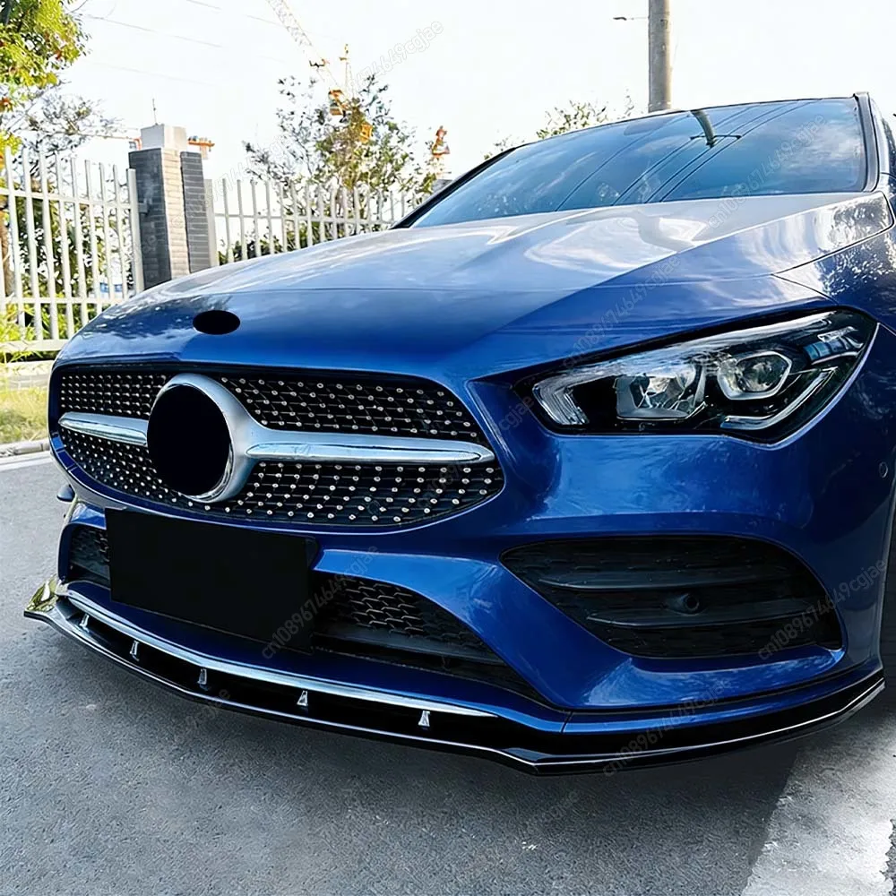 

Для Mercedes CLA Class C118 W118 X118 CLA180 200 220 250 CLA35 CLA45 AMG тюнинг переднего бампера спойлер губ диффузоры разветвители комплекты