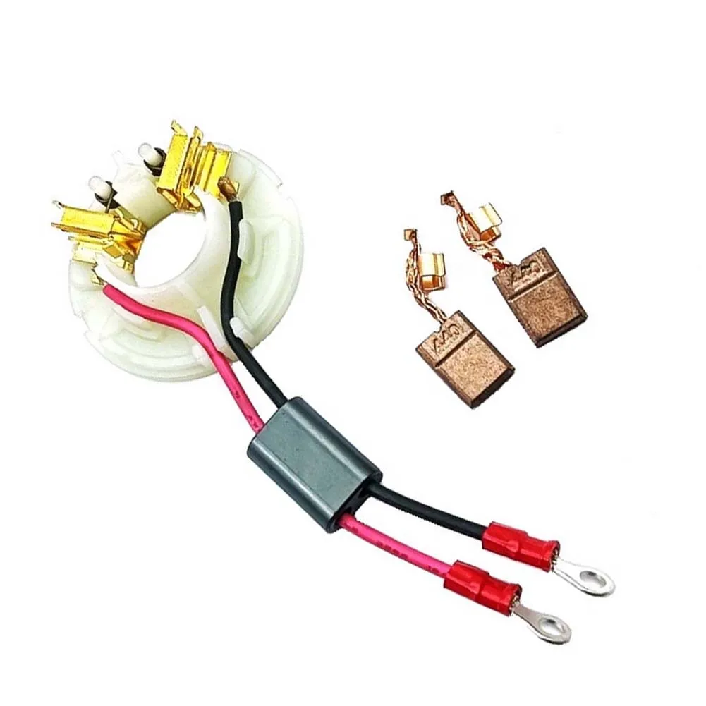 

1 Set CB-440 Carbon Brush Set With Holder 638895-7 Compatible With BTD146 BTW152 DTD146 BTD140 For Impact Driver Drill Tools