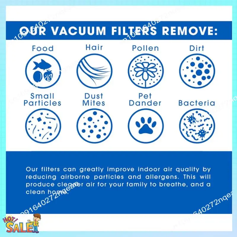 N08R 10PCS Main Brush Filter  Rear Filter Set For Roborock H7 Robot Vacuum Cleaner Accessories Replacement Parts