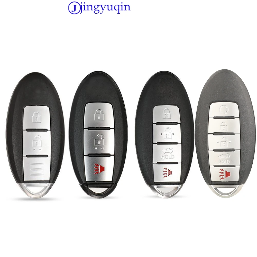 

Jingyuqin 3/4/5BTN автомобильный чехол для дистанционного ключа для Nissan Cube Juke Versa Note X-Trail Qashaqai Sunny Juke Altima TIIDA Murano Maxima