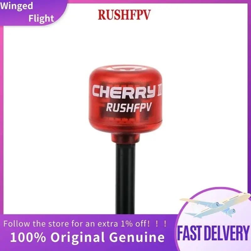 RUSHFPV Cherry 2 II 5.8G 1.8DBI FPV Antenna LHCP RHCP SMA UFL IPEX MMCX for FPV Freestyle Analog Digital Drones DIY Parts