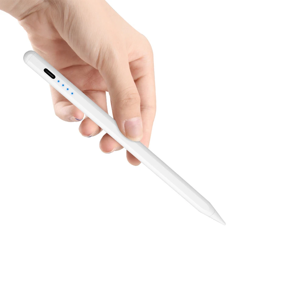 WiWU Pencil for iPad Air Pro Palm Rejection Tablet Touch Pen with 4 LED Power Display Tilt-Sensitive Stylus for iPad view 5