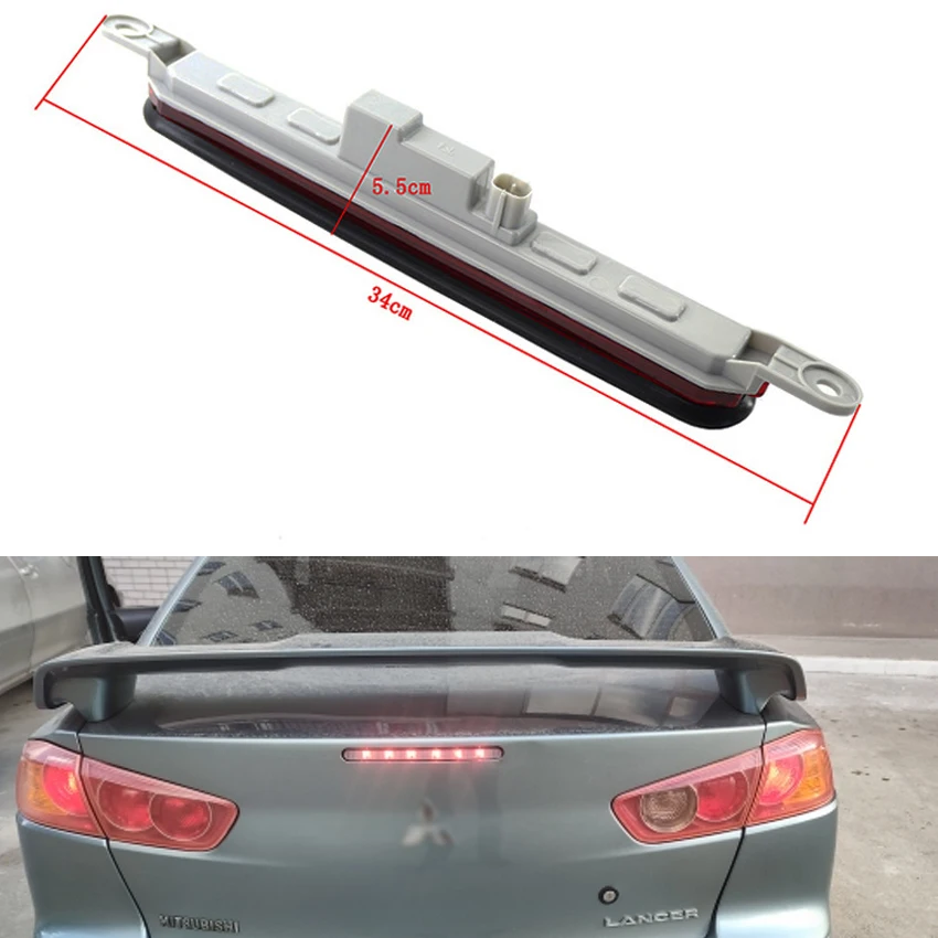 Car High Level Brake Light Rear Third Brake Light For Mitsubishi Lancer EX 2008~2015 2016 12V DC Automobile Parts Accessories