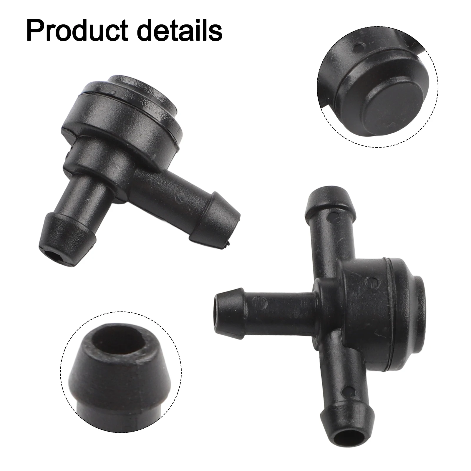 2Pcs Washer Valve Pair for Volvo For C30 C70 S40 S60 S80 V50 V70 XC60 Includes Part Numbers 9178895 and 31391513