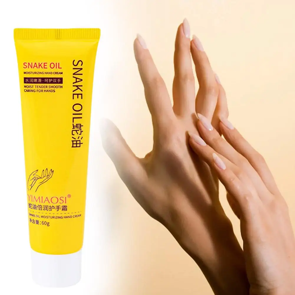 

Snake Oil Hand Cream Anti-Drying Crack Moisturizing Brightening Repairing Hand Creams For Hands Skin Care X4Y9