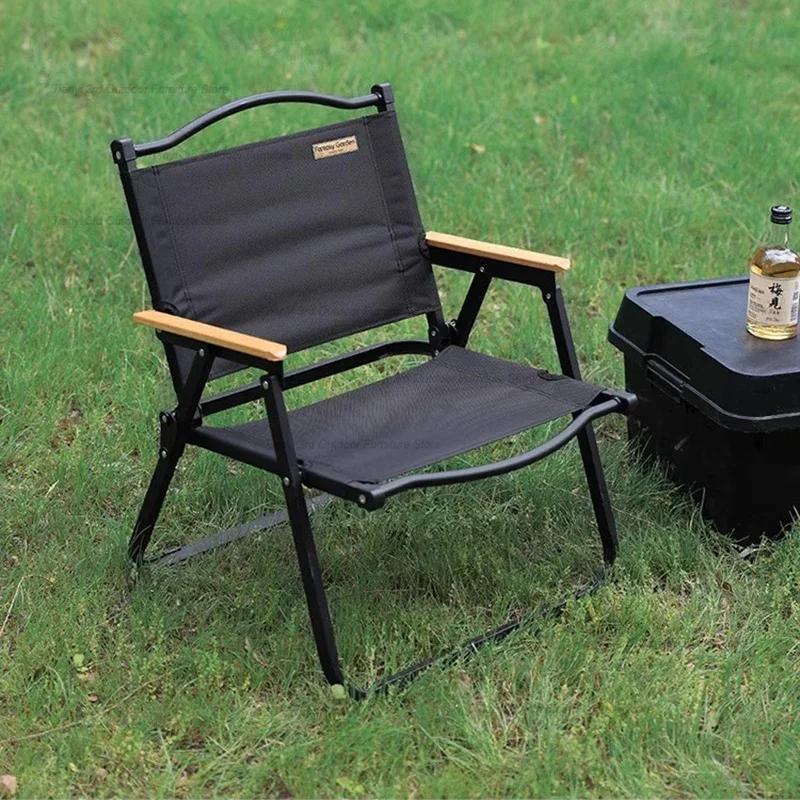 مسند الظهر كراسي الشاطئ الاسترخاء خفيفة الوزن نزهة قابلة للطي كراسي الشاطئ الألومنيوم التخييم الصيد الأثاث في الهواء الطلق Cadeira TYOC