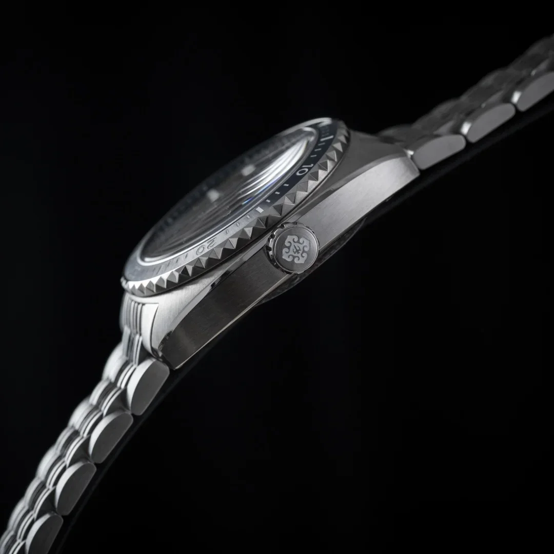 2025 جديد IXDAO IPOSE ريترو النمط الصيني ساعة ميكانيكية أوتوماتيكية للرجال 39.5 مللي متر الياقوت الكريستال مضيئة الفولاذ المقاوم للصدأ BWG-9