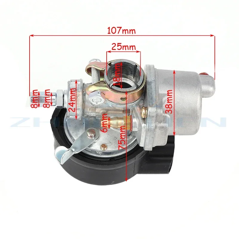 Motorcycle Pit Dirt Bike Accessories Carburetor Oil Filter For 49cc60cc 66cc80cc 2 Stroke Engine Motor Electric Bike Fuel Filter