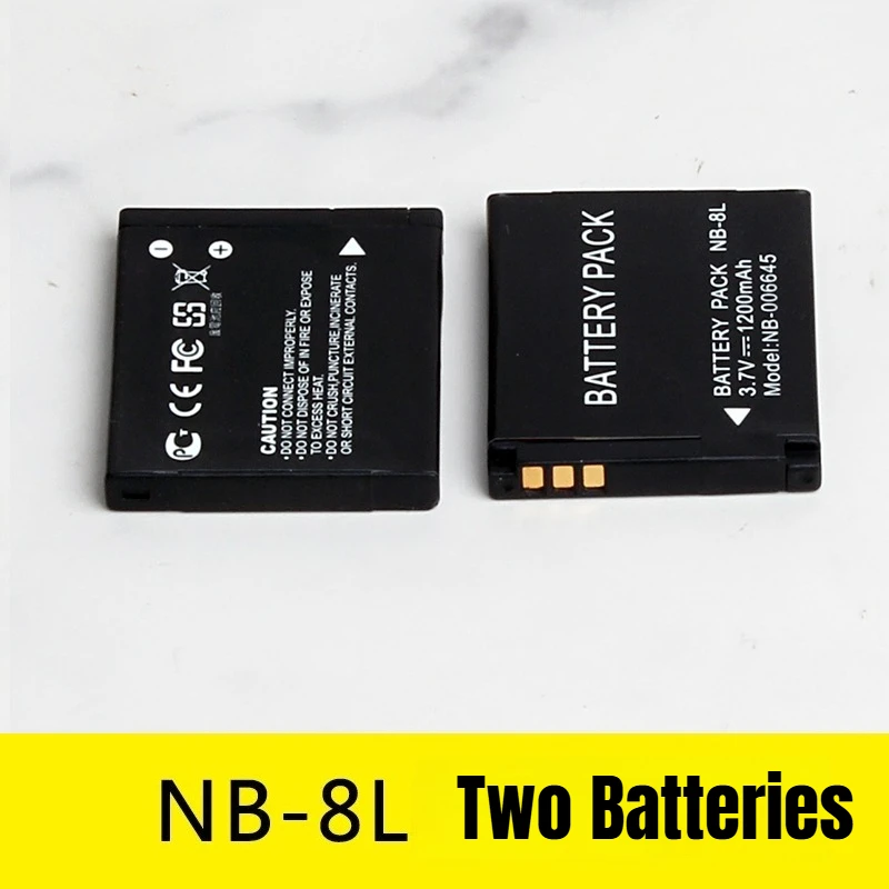 شاحن NB-8L، بطارية الكاميرا، لكانون A2200 A3000 A3001 A3100 A3200 A3300 PC1474 PC1475 PC1585 PC1589 PC1590