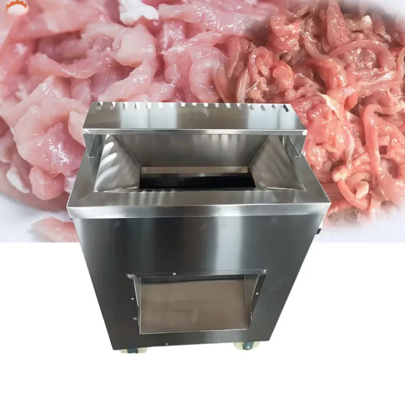 Commercial Heavy Duty Meat Slicer for Fresh Beef Pork Chicken Stainless Steel CE Certified