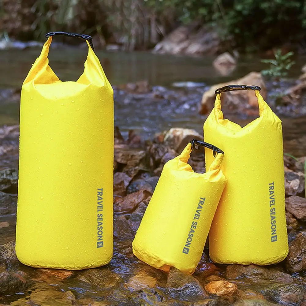 

Сверхлегкая сухая сумка, 3 шт./компл., быстросохнущая водонепроницаемая сумка для хранения одежды, большая вместительная регулируемая сухая сумка для хранения для дома