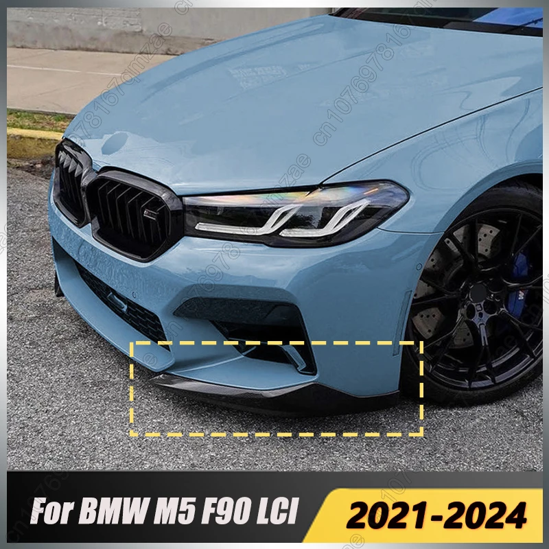 

Передний бампер, боковой нижний сплиттер, диффузор для губ, комплекты кузова, спойлер для BMW 5 серии M5 F90 LCI 2021-2024, защитная крышка, тюнинговая накладка