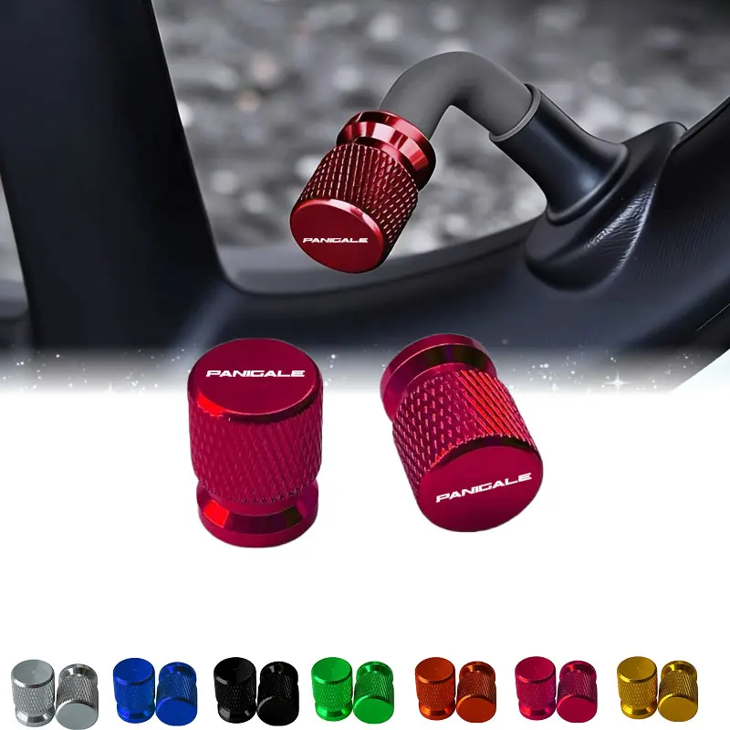

For Ducati Panigale V2 V4 V4S V4R V4SP2 2pcs CNCMachined Motorcycle Valve Stem Caps,Motorbike Custom Decoration Valve Covers