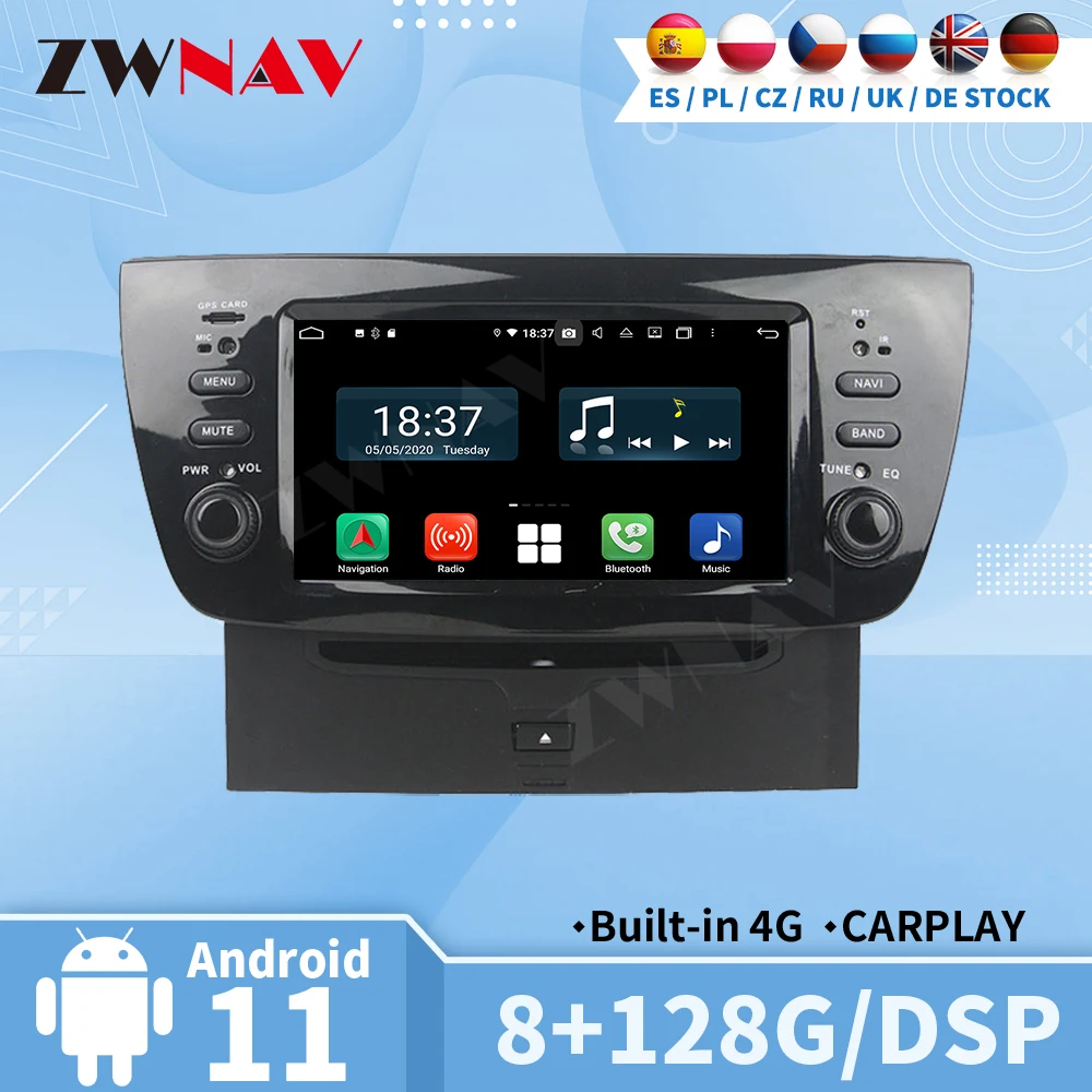 Carplay For FIAT DOBLO/Opel Combo/Tour 2010 2011 2012 2013 2014 2015 2016 Automotive Multimedia Central 2 Din Android Auto Video