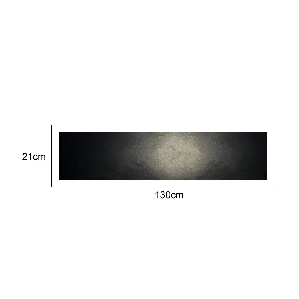 140x20cm Car Windscreen Visor Glossy Black Windshield Banner Strip Window Anti-UV Sun Shade Stickers