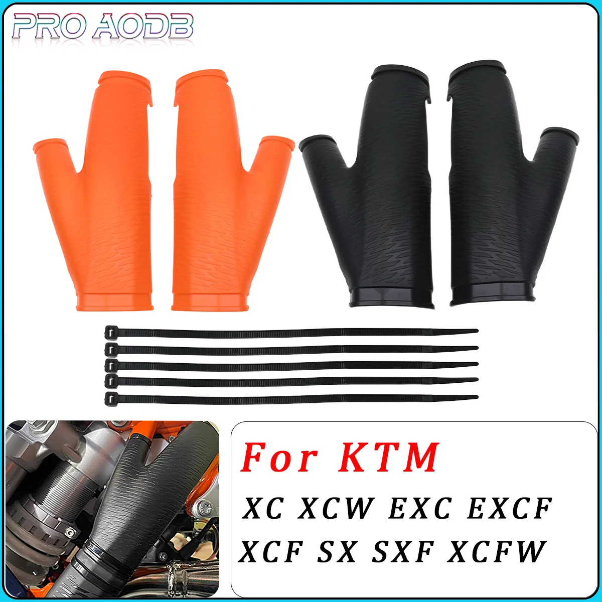 

Motorcycle Accessories Plastic Frame Cover Guards Protector For KTM SX SXF XC XCF EXC EXCF 125-500 Dirt Bike 2019 2020 2021 2022