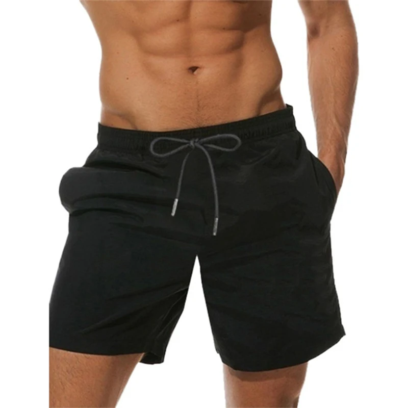 Pantalones cortos deportivos de moda de verano, Shorts informales para correr, playa, gimnasio, entrenamiento