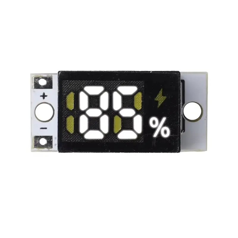 [NEW A09R!】 Battery Level Indicator Module 1S 2S 3S 4S Series Battery Meter LED Digital Display Meter Module Voltage Tester