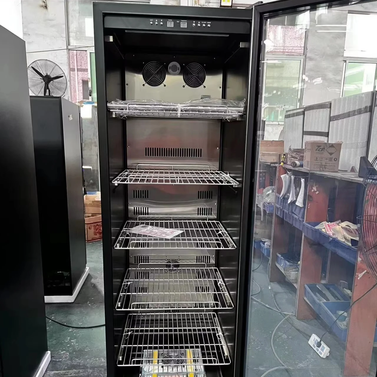 Commercial Restaurant Kitchen 380 Liter Dried Aged Steak Storage Fridge Meat Beef Aging Cabinet Refrigerator