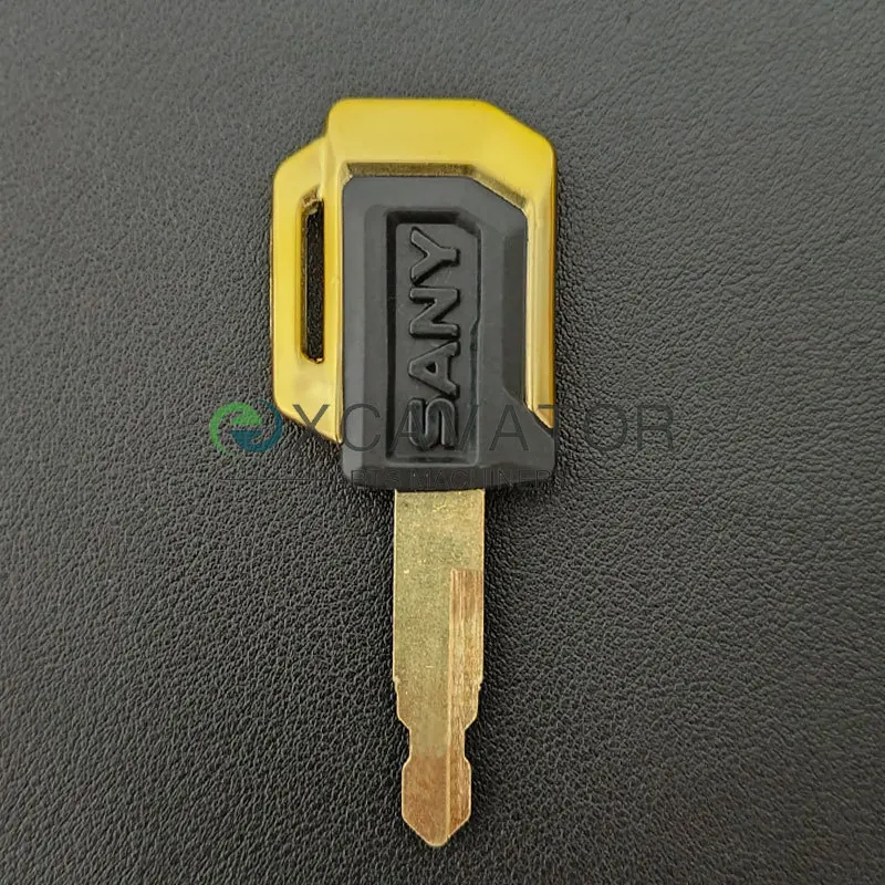 1pc Ignition Start Key For SANY Excavator SY16/35/55C/60/65/75/135/155/215/235/285/365