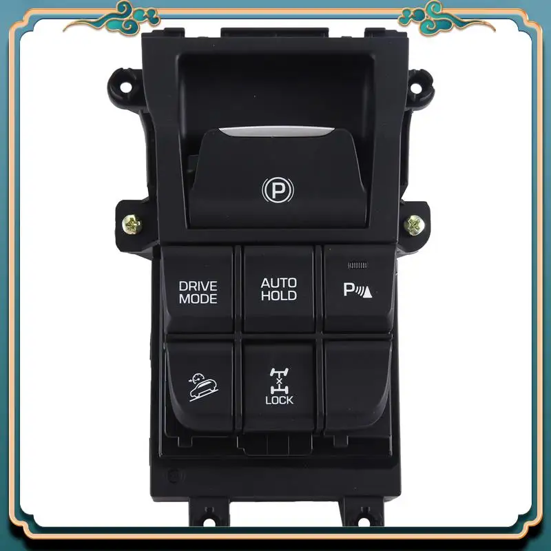 

A54P-1 PCS 93300-D3040 Многофункциональный переключатель центральной консоли автомобиля 93300D3040 Черные автомобильные аксессуары для Hyundai Tucson 2016 2017