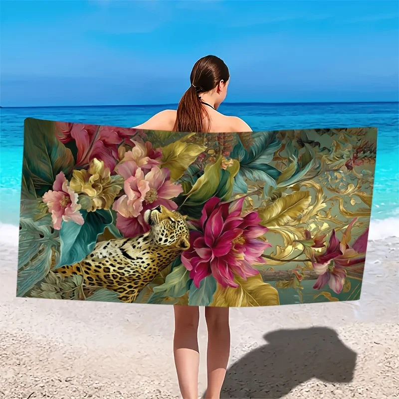 A Themed Beach Towel Featuring a 