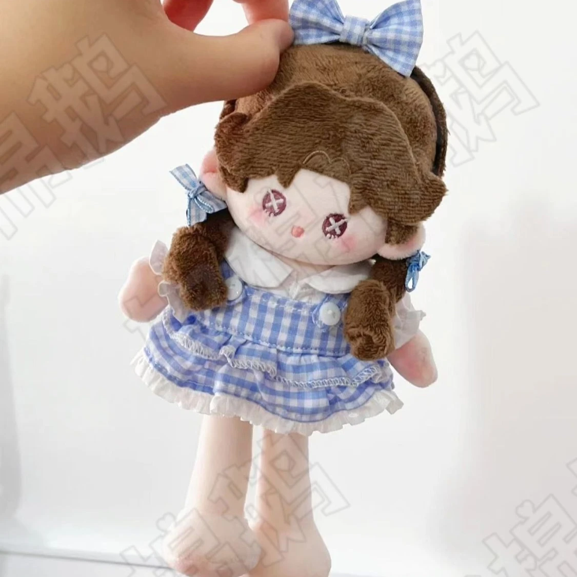 

Game Little Girl Plush Doll with Clothes Anime Identity Ⅴ Long Leg Body Figure Toys Cartoon Dress Up Plushie Anime Gift