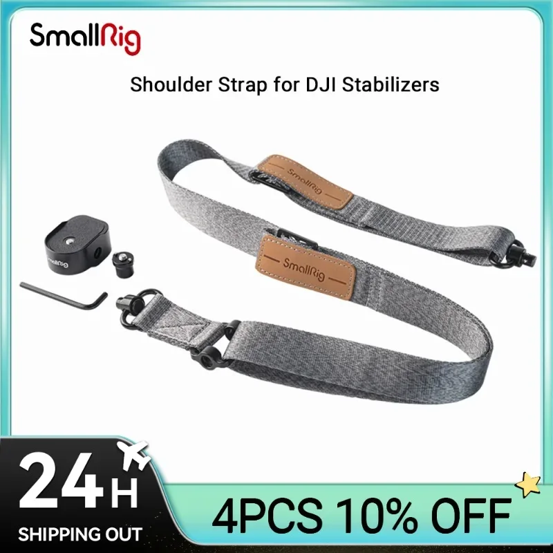 SmallRig RS3 RS2 Weight-Reducing Shoulder Strap Compatible wIth Sling Handle for DJI Gimbal Belt for DJI RS4/RS3 Pro/RS4Pro 4118