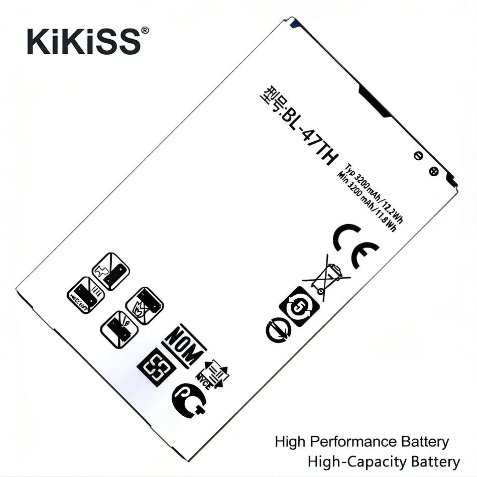 Надежный и безопасный аккумулятор BL-47TH для мобильного телефона LG Optimus G Pro 2 F350 D837 D838 LTE-A, 3200 мАч