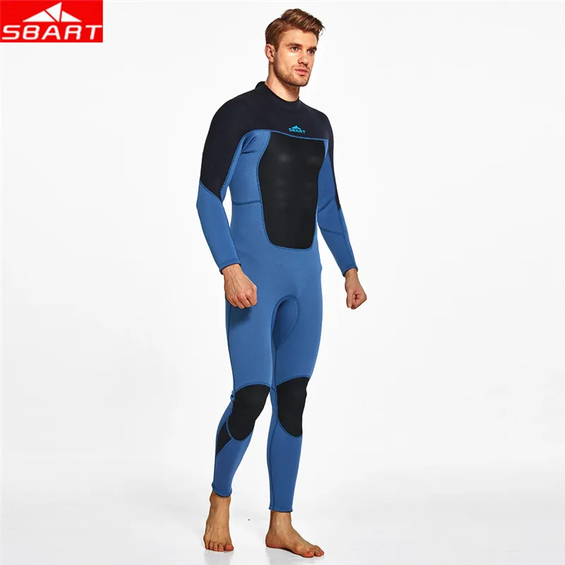 3mm Men's Neoprene Wetsuit Winter Warm Surfing Swimming Equipment Back Zipper kitesurf Spearfishing Wear Diving Snorkeling Suit